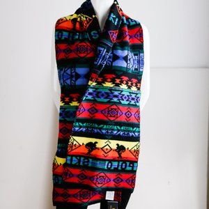 Polo by Ralph Lauren Multicolor Patterned Scarf